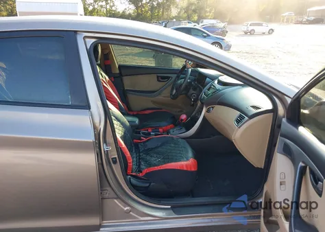 2013 Hyundai Elantra Gls from USA, damaged, VIN 5NPDH4AE1DH163115